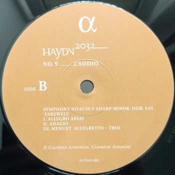 2LP/CD Joseph Haydn: No. 9 _ L'Addio LTD | NUM 490800
