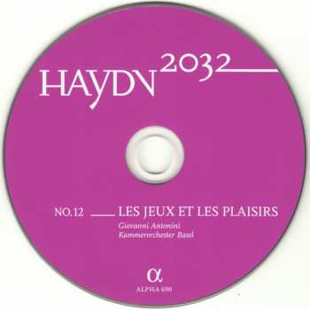 CD Joseph Haydn: Les Jeux Et Les Plaisirs 426802