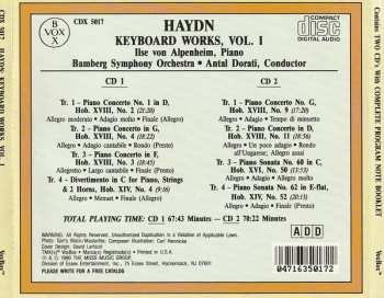 2CD Joseph Haydn: Keyboard Works, Vol. 1 477442