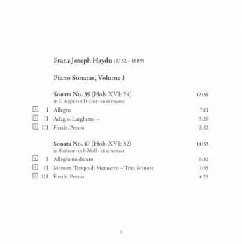 CD Joseph Haydn: Piano Sonatas, Vol. 1 425236