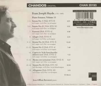 CD Joseph Haydn: Piano Sonatas, Vol. 11 446791