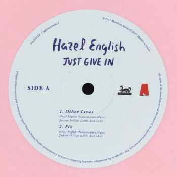 2LP Hazel English: Just Give In / Never Going Home LTD | CLR 345472