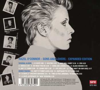 CD Hazel O'Connor: Sons And Lovers DLX 110076