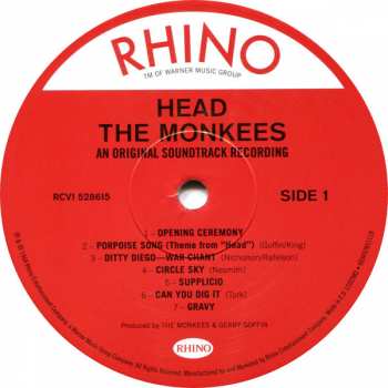 LP The Monkees: Head LTD | CLR 15517