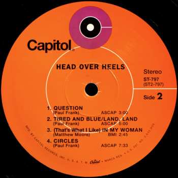 LP Head Over Heels: Head Over Heels LTD 404920