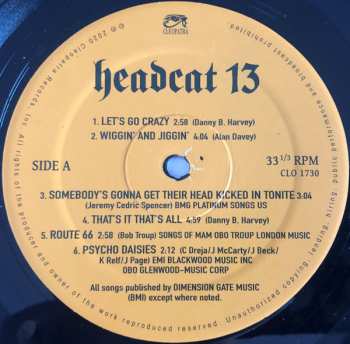 LP Headcat 13: Headcat 13 LTD 417772