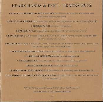 CD Heads Hands & Feet: Tracks Plus 97746