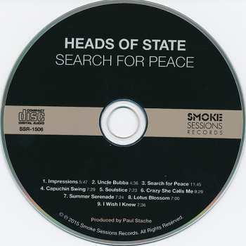 CD Heads Of State: Search For Peace 347435