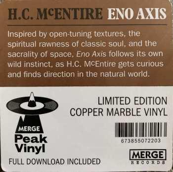 LP H.C. McEntire: Eno Axis LTD | CLR 69996