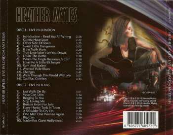 2CD Heather Myles: Live In London And Texas 286102