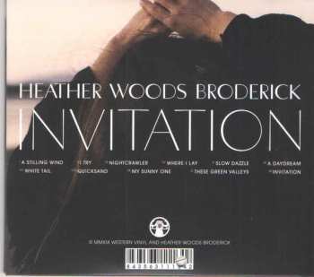 CD Heather Woods Broderick: Invitation  462235