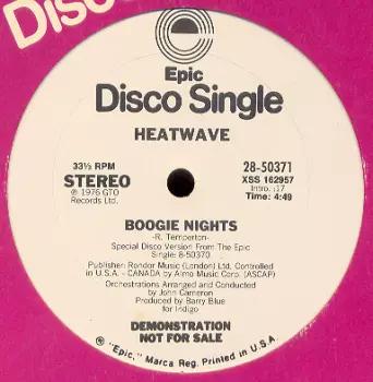 Boogie Nights / Too Hot To Handle