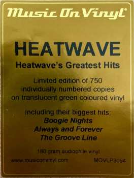 LP Heatwave: Heatwave's Greatest Hits CLR | LTD | NUM 484003