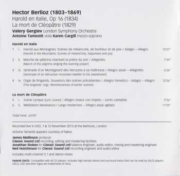 SACD Hector Berlioz: Harold En Italie / La Mort De Cléopâtre 335324