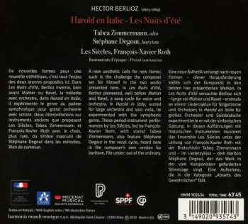 CD Hector Berlioz: Harold En Italie - Les Nuits D'Été 100773