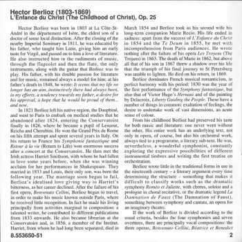 2CD Hector Berlioz: L'Enfance Du Christ = The Childhood Of Christ • Sacred Trilogy, Op. 25 244556