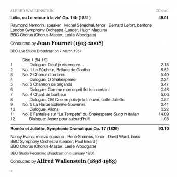 2CD Hector Berlioz: Lélio, Ou Le Retour à la Vie / Roméo Et Juliette 332275