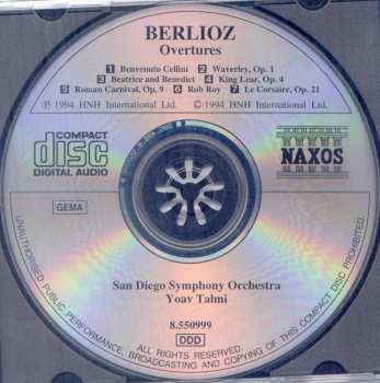 CD Hector Berlioz: Overtures 337230