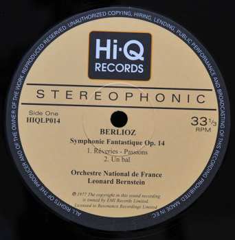 LP Hector Berlioz: Symphonie Fantastique 127962