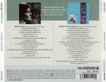 CD Hedy West: Hedy West Plus Hedy West Vol. 2 477604