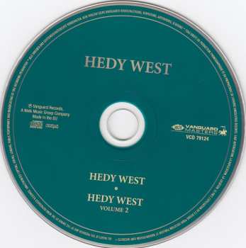 CD Hedy West: Hedy West Plus Hedy West Vol. 2 477604