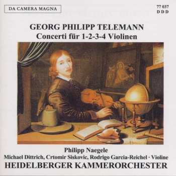 Album Heidelberger Kammerorchester: Concerti für 1-2-3-4 Violinen