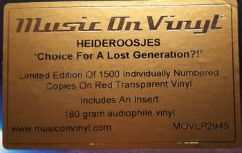 LP Heideroosjes: Choice For A Lost Generation?! NUM | LTD | CLR 108543