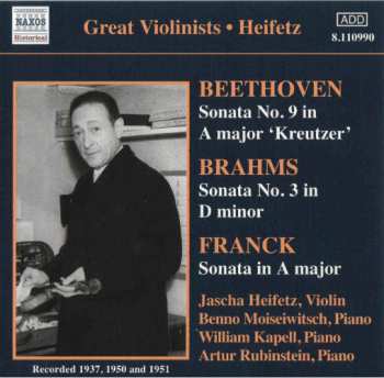 Album Jascha Heifetz: Violin Sonatas