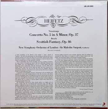 LP Max Bruch: Scottish Fantasy · Concerto No. 5 LTD