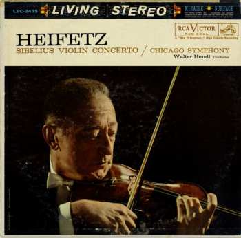 Album Jascha Heifetz: Violin Concerto 