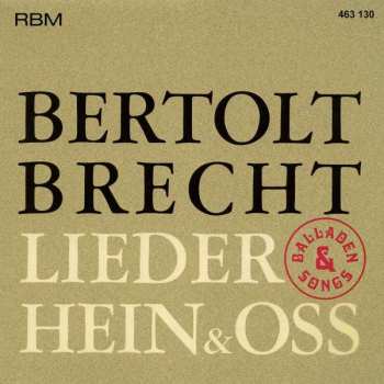 Album Hein + Oss: Bertolt Brecht - Lieder, Balladen & Songs