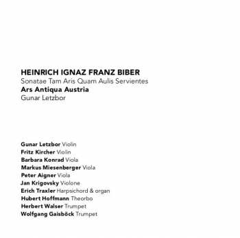 SACD Heinrich Ignaz Franz Biber: Sonatae Tam Aris Quam Aulis Servientes 415264