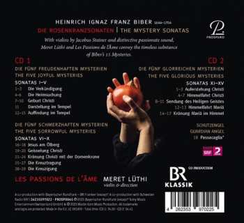 2CD Heinrich Ignaz Franz Biber: Die Rosenkranzsonaten - The Mystery Sonatas DLX 428524