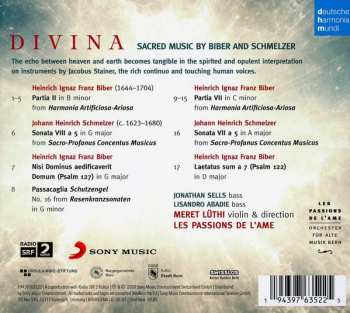 CD Heinrich Ignaz Franz Biber: Divina 9938