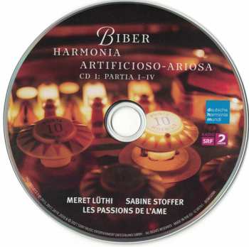 2CD Heinrich Ignaz Franz Biber: Harmonia Artificioso-Ariosa 444499