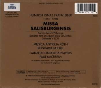 CD Heinrich Ignaz Franz Biber: Missa Salisburgensis 44996