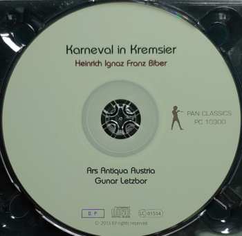CD Heinrich Ignaz Franz Biber: Karneval in Kremsier DIGI 338207
