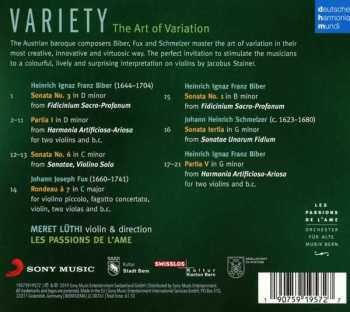 CD Heinrich Ignaz Franz Biber: Variety The Art Of Variation 145685