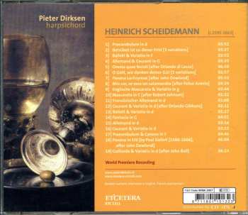 CD Heinrich Scheidemann: Harpsichord Music 292366
