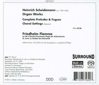 SACD Heinrich Scheidemann: Organ Works 327347