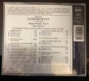 CD Heinrich Scheidemann: Organ Works Vol. 4 294805