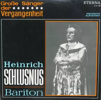 Heinrich Schlusnus Bariton