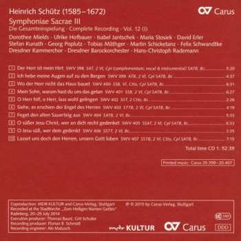 8CD/Box Set Heinrich Schütz: Die Gesamteinspielung, Box II 458967