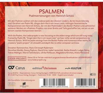 CD Heinrich Schütz: Psalmen 291062