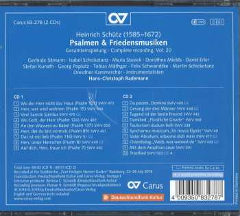 2CD/Box Set Heinrich Schütz: Psalmen & Friedensmusiken 155104
