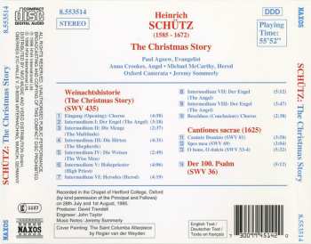 CD Heinrich Schütz: The Christmas Story / Cantiones Sacrae • Psalm 100 345129