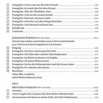 4CD/Box Set Heinrich Schütz: The Complete Narrative Works  119716