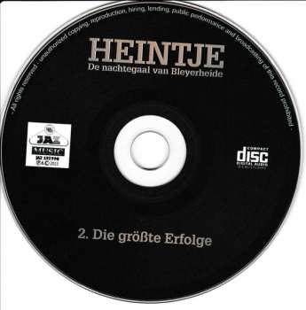 3CD/Box Set Heintje: De Nachtegaal Van Bleyerheide - Het Allerbeste, Die Größte Erfolge, The Best Of All 404322