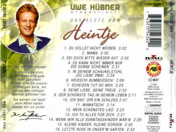 CD Heintje: Uwe Hübner Präsentiert: Das Beste Von Heintje 187961