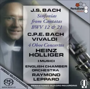 J.S. Bach - Cantatas, C.P.E. Bach & Vivaldi - 4 Oboe Concertos